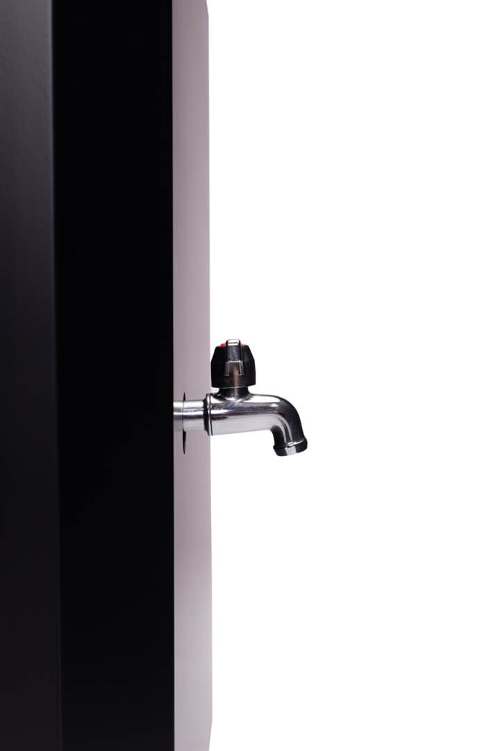Narvi Black 20 VS Wood-Burning Sauna Stove with Water Tank