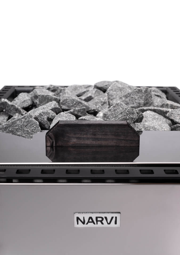 Narvi Kuru 20 VSE Wood-Burning Sauna Stove with Water Tank