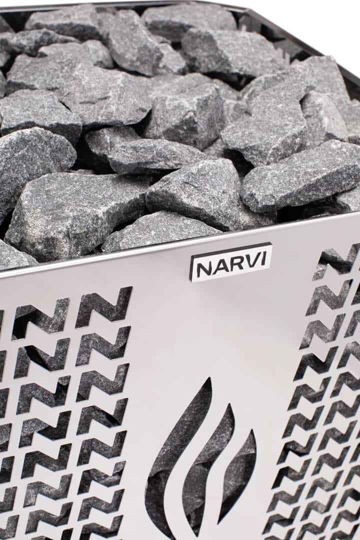Narvi Stony 20 Stainless Wood-Burning Sauna Stove