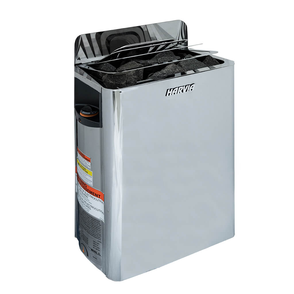 Harvia The Wall 8 kW Electric Sauna Heater (Built-in Controls)