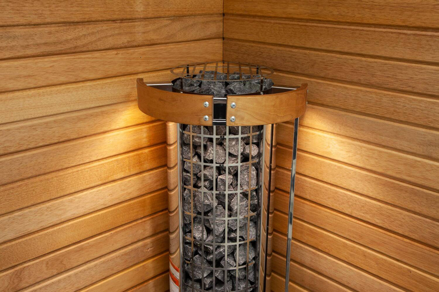 Harvia Cilindro 9 kW Electric Sauna Heater (Built-in Controls)