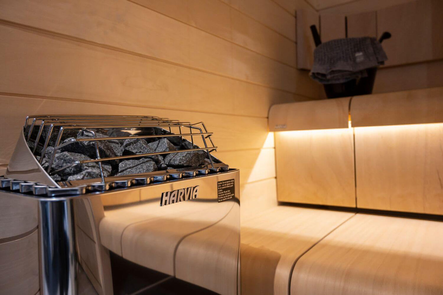 Harvia KIP 6 kW Electric Sauna Heater (Built-in Controls)