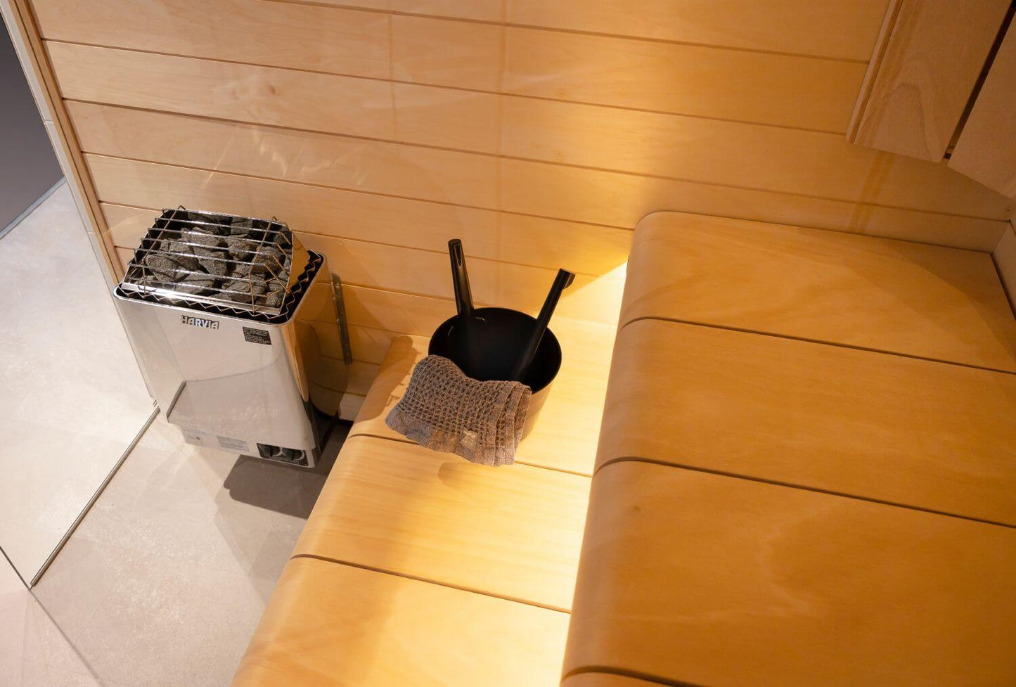 Harvia KIP 6 kW Electric Sauna Heater (Built-in Controls)