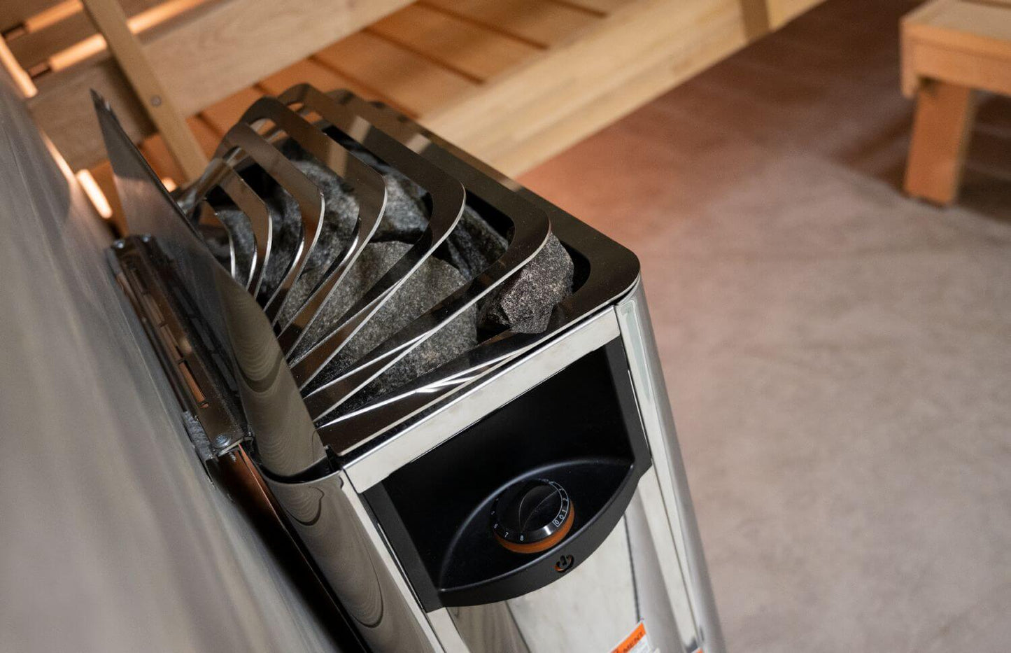 Harvia The Wall 8 kW Electric Sauna Heater (Built-in Controls)
