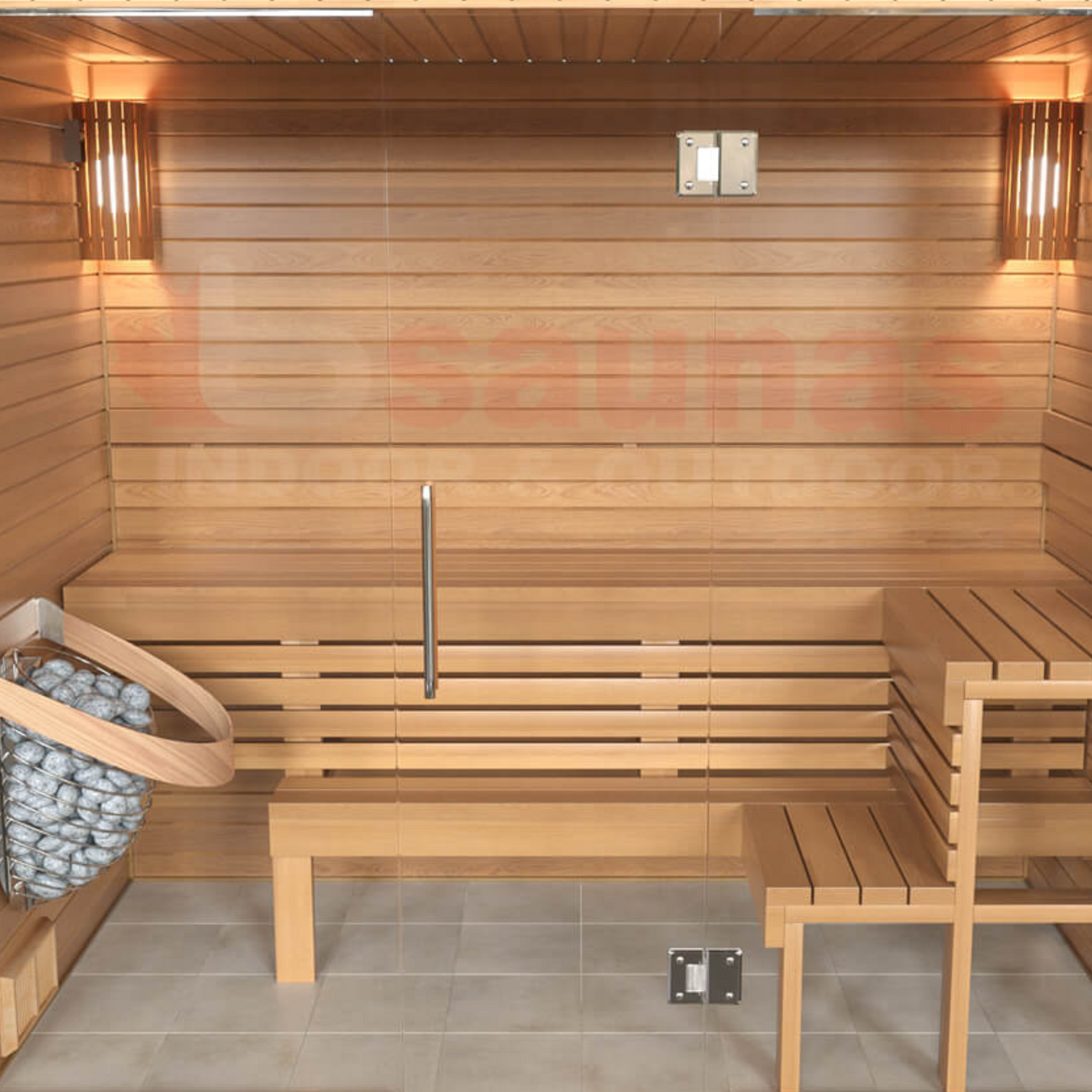 Custom indoor sauna kit -Elu saunas and cold tubs