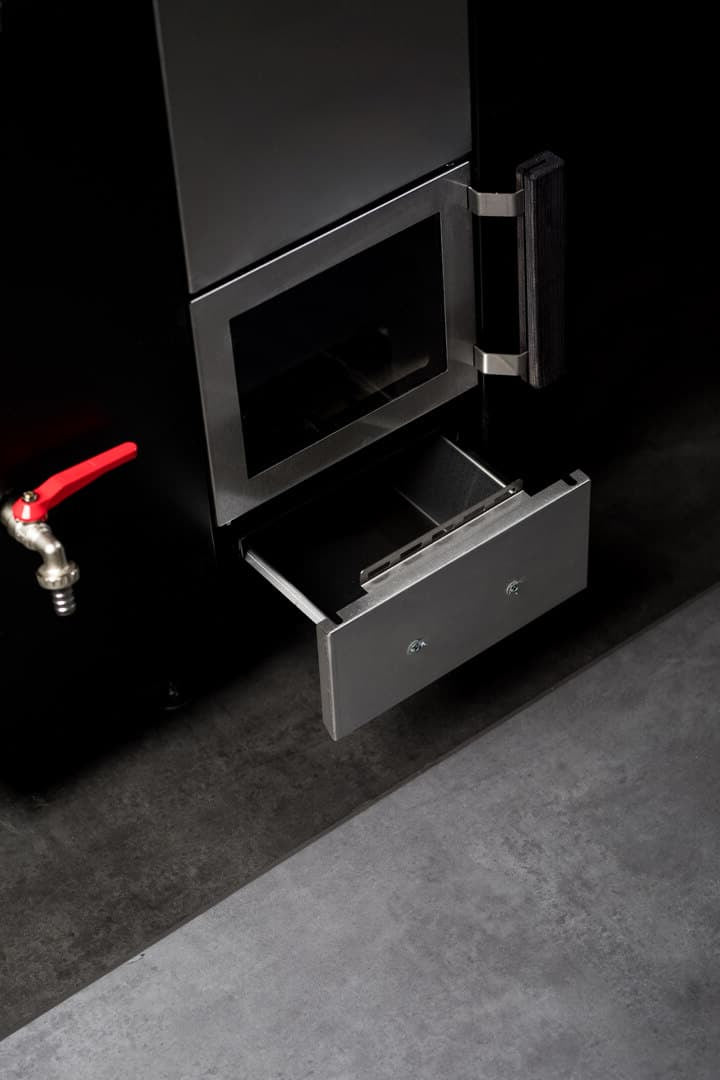 Narvi Kuru 20 VSO Wood-Burning Sauna Stove with Water Tank
