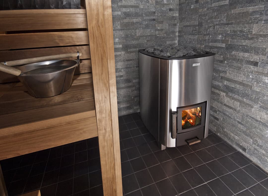 Narvi NC 20 Stainless Wood-Burning Sauna Stove