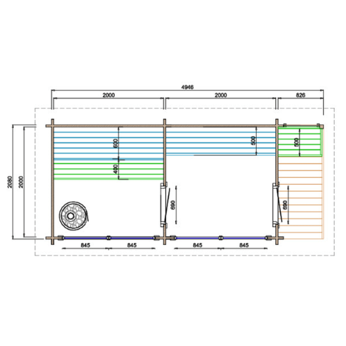 Halden Comfort Outdoor Sauna