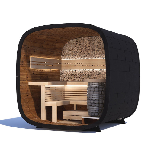 Round Cube MINI Outdoor Sauna