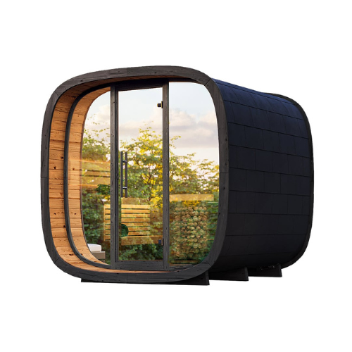 Round Cube MINI Outdoor Sauna