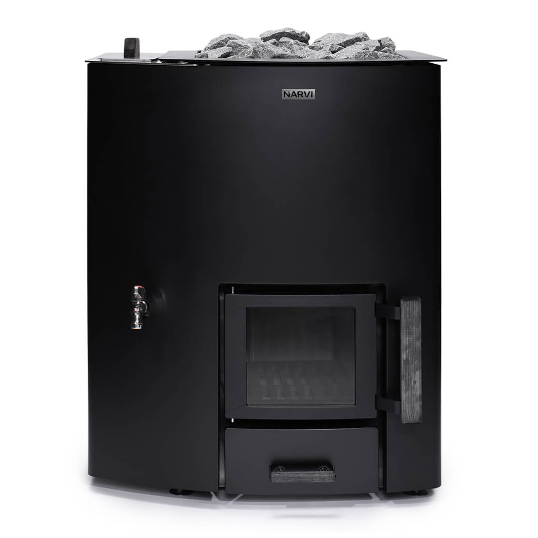 Narvi NC 20 VSV Wood-Burning Sauna Stove with Water Tank