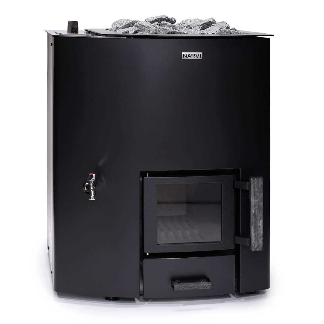 Narvi NC 20 VSV Wood-Burning Sauna Stove with Water Tank