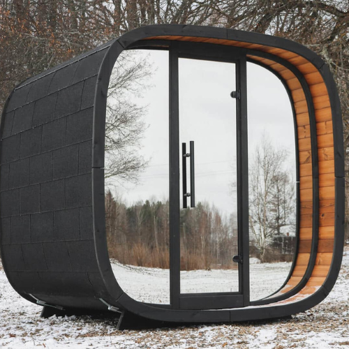 Round Cube MINI Outdoor Sauna