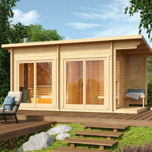 Outdoor Sauna By Halden