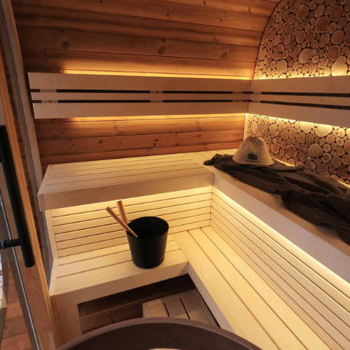 Round Cube MINI Outdoor Sauna
