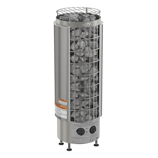 Harvia Cilindro 9 kW Electric Sauna Heater (Built-in Controls)