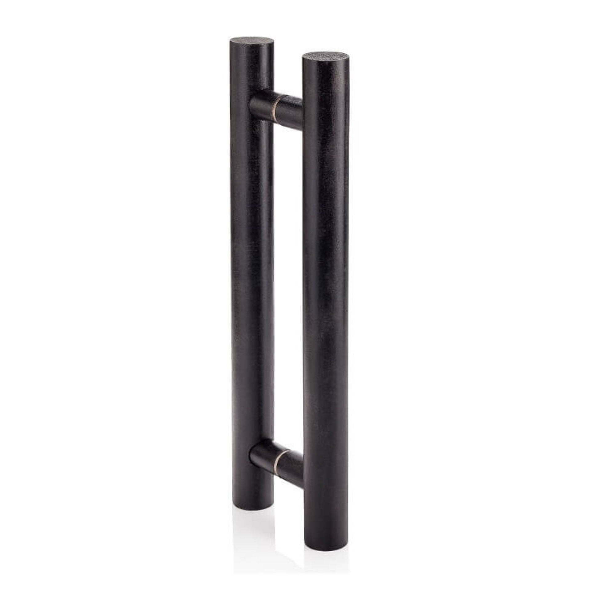 Black frame sauna door handle