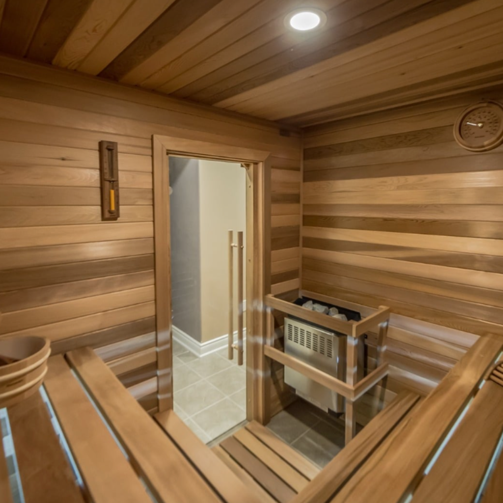 Custom Cedar Sauna Kits. Traditional Dry Sauna. Home or Commercial Applications.