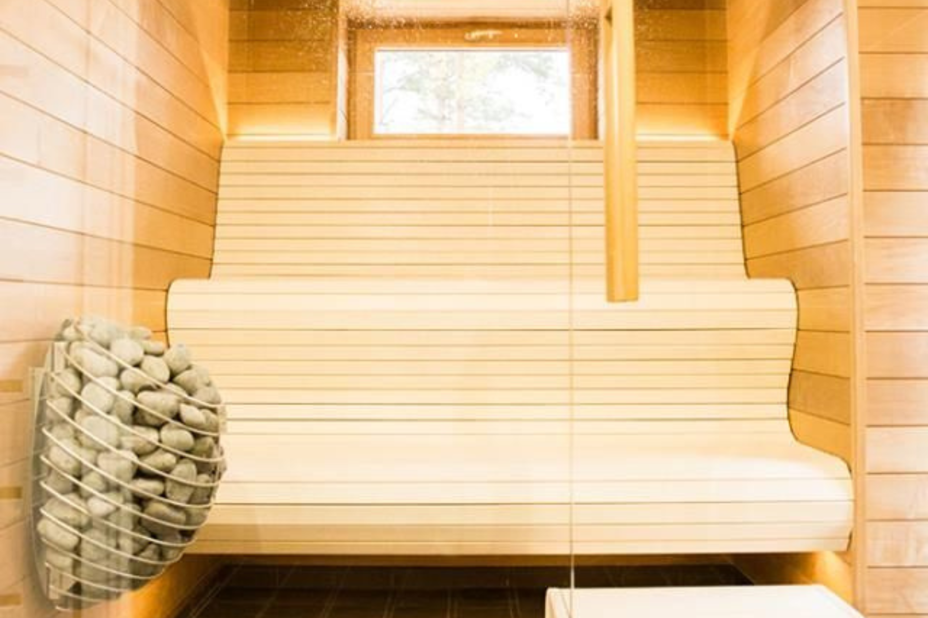 Dry sauna room electric heater