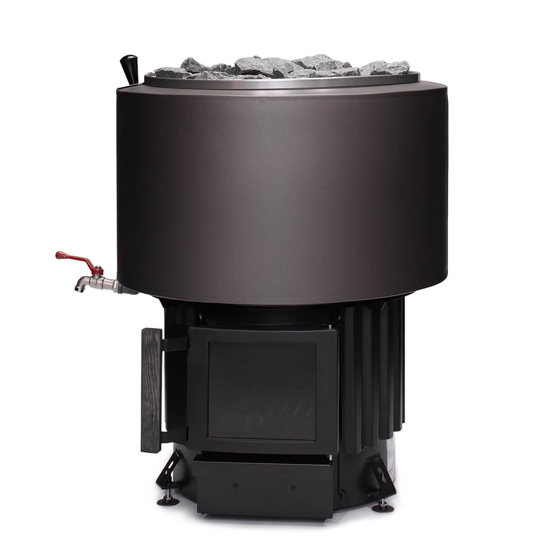 Narvi Luosto VS Wood-Burning Sauna Stove with Water Tank