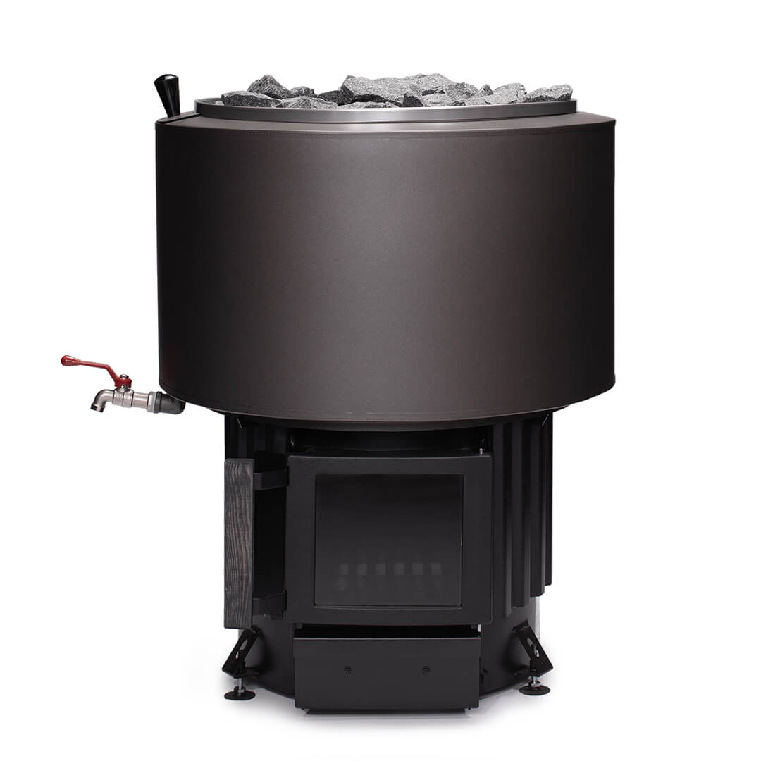 Narvi Luosto VS Wood-Burning Sauna Stove with Water Tank