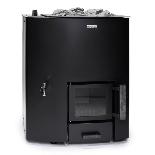 Narvi NC 20 VSV Wood-Burning Sauna Stove with Water Tank