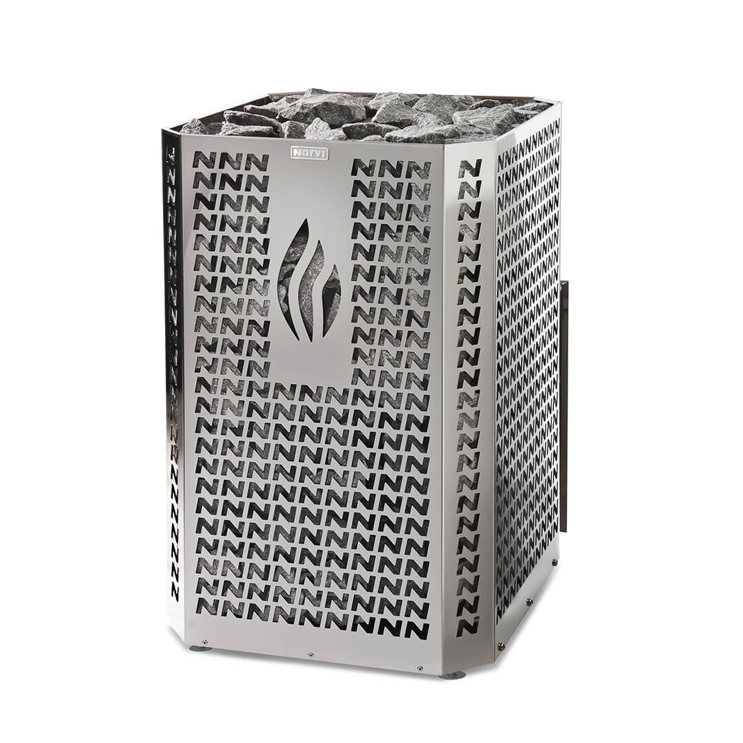 Narvi Stony 20 Through-Wall Wood-Burning Sauna Stove