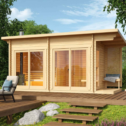 Outdoor Sauna By Halden 