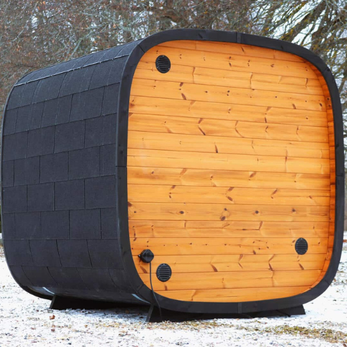 Round Cube MINI Outdoor Sauna