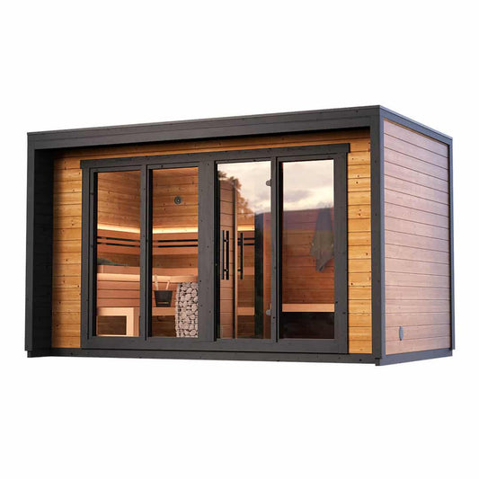 Patio L Outdoor Prefabricated Sauna Cabin Kit