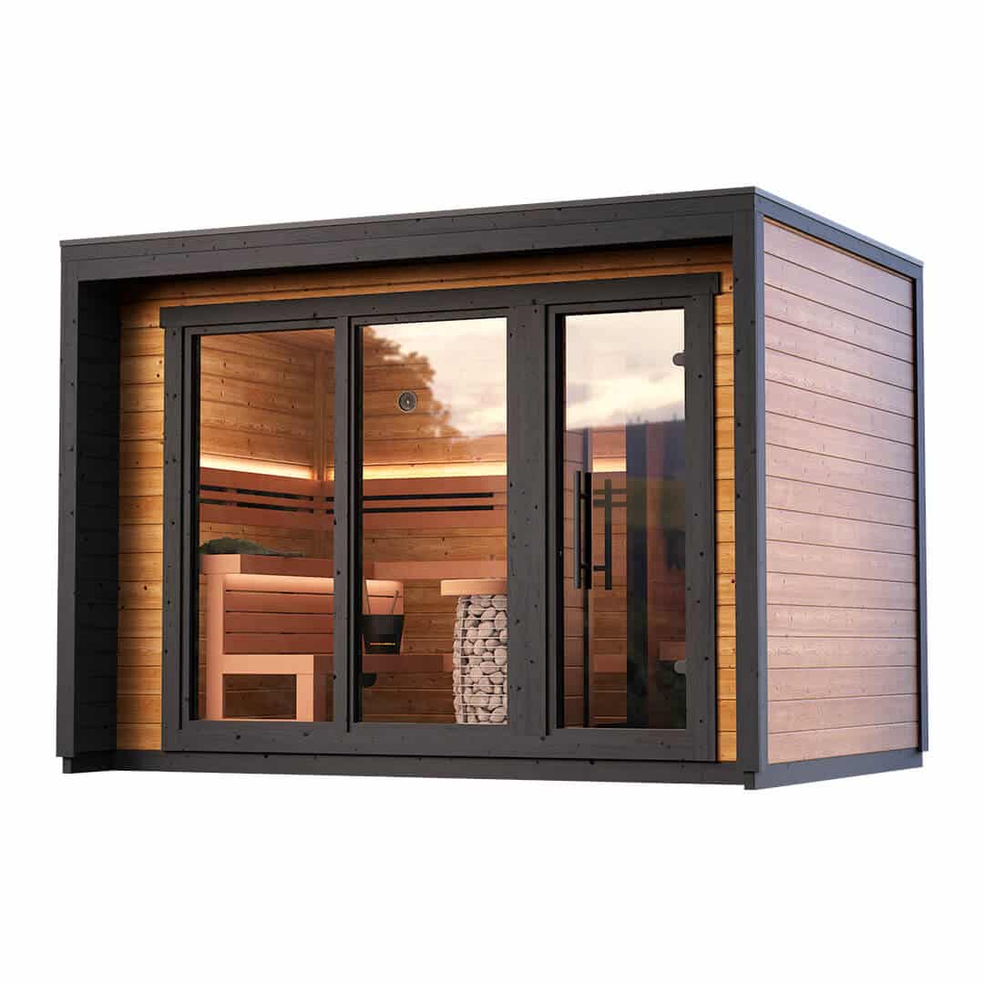 Patio M Outdoor Prefabricated Sauna Cabin Kit