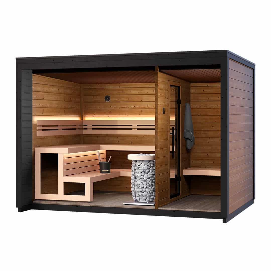 Patio M Outdoor Prefabricated Sauna Cabin Kit