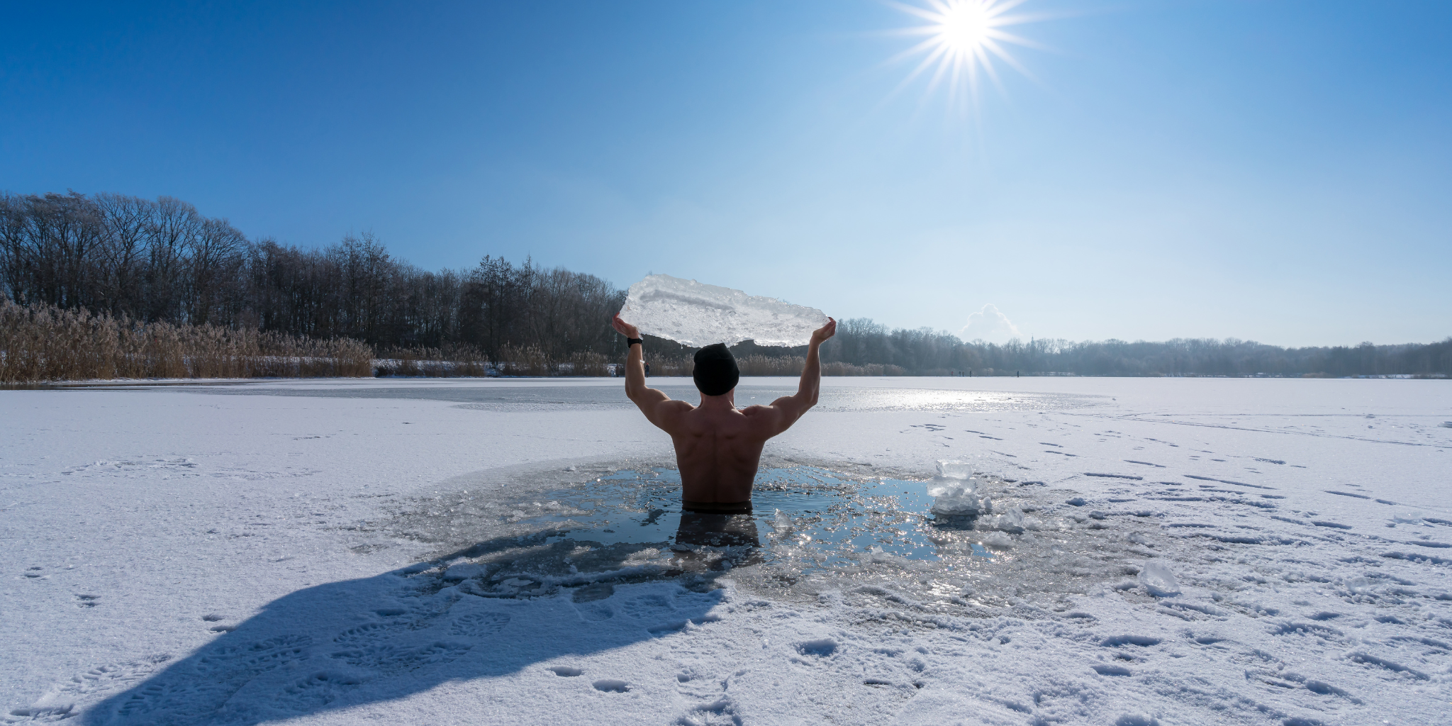 Picture of the power of cold exposure therapy