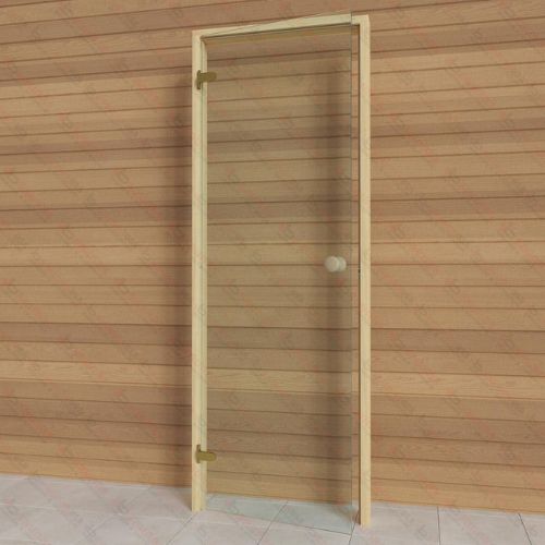 Alder Frame Door, Clear Glass, 690×1890 mm (27 1/8″ x 74 3/8″)