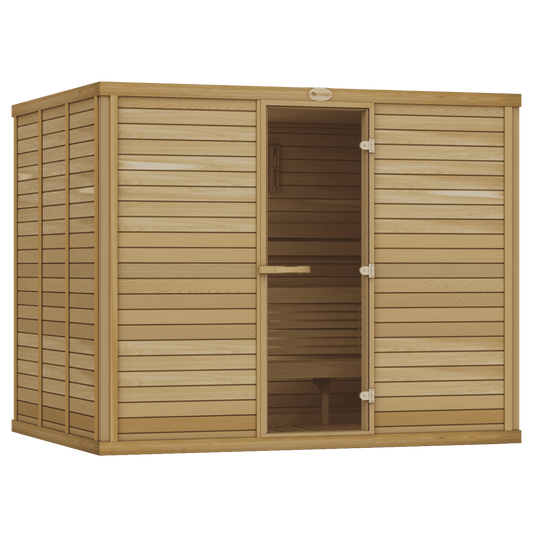 2026 Traditional Prefab Indoor Cedar Sauna Room
