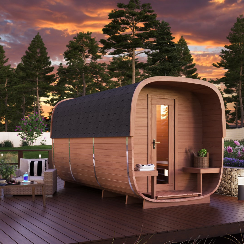 Pure Cube 3.9 Outdoor Sauna