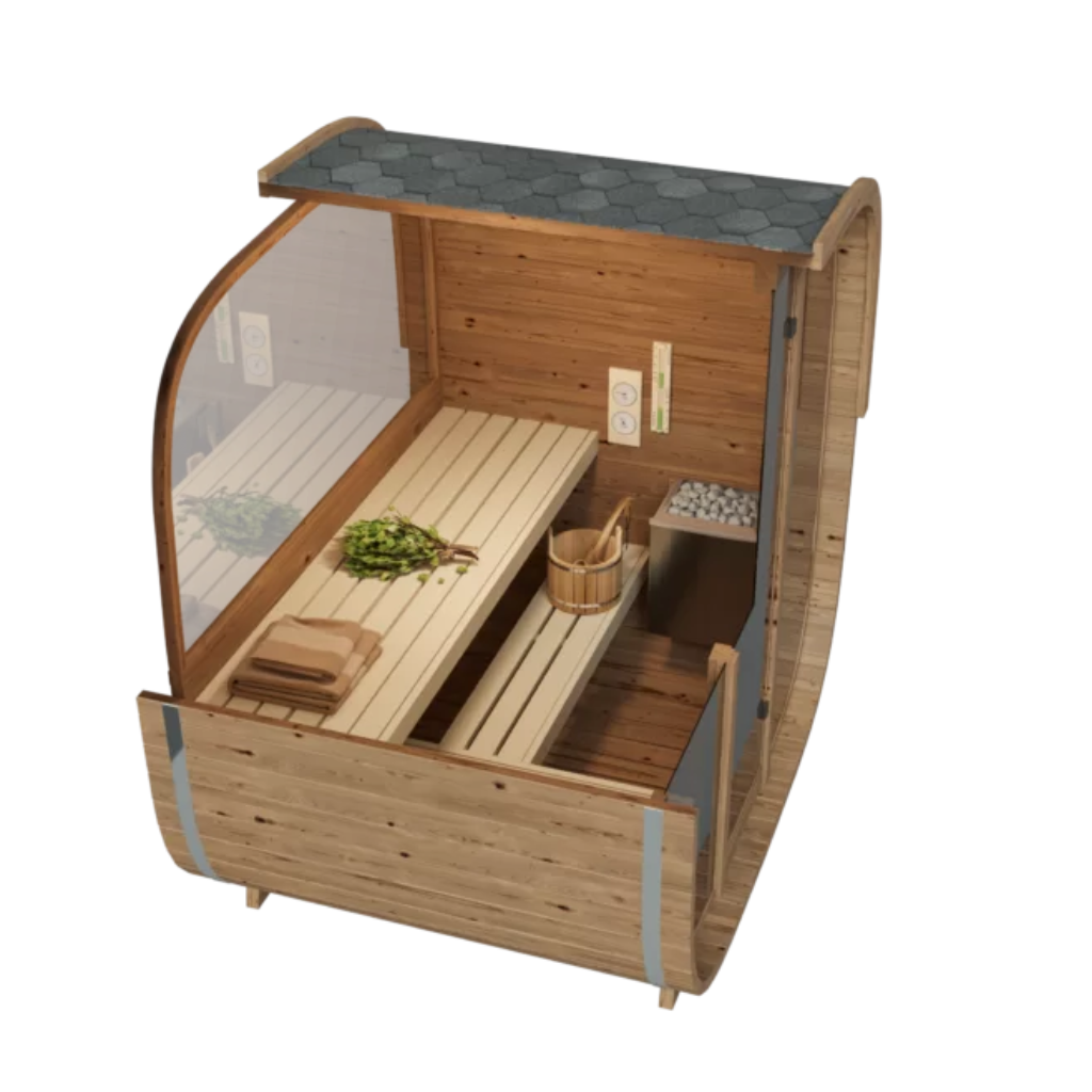 Pure Cube 1.6 Outdoor Sauna