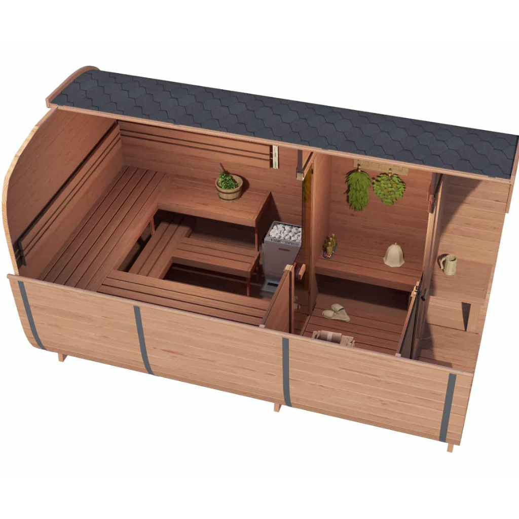 Pure Cube 3.9 Outdoor Sauna